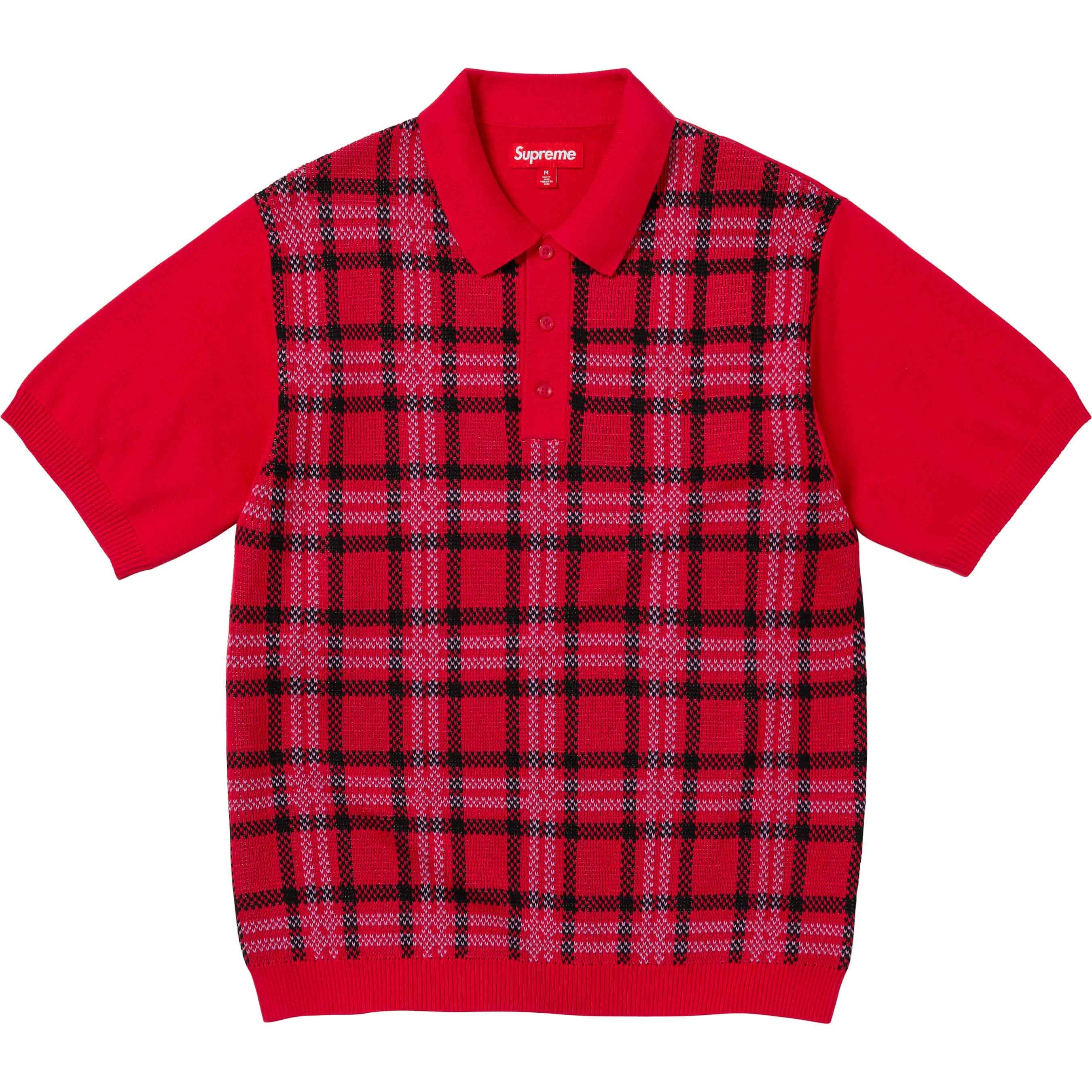 Plaid Knit S/S Polo view 5